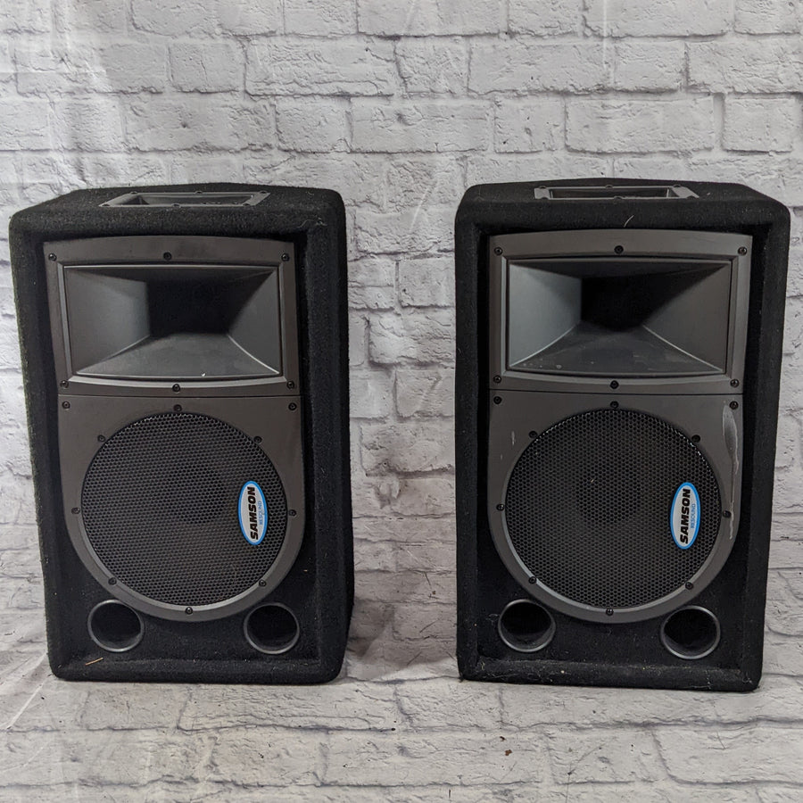 Samson 10 Inch 125W 8 Ohm Passive PA Pair
