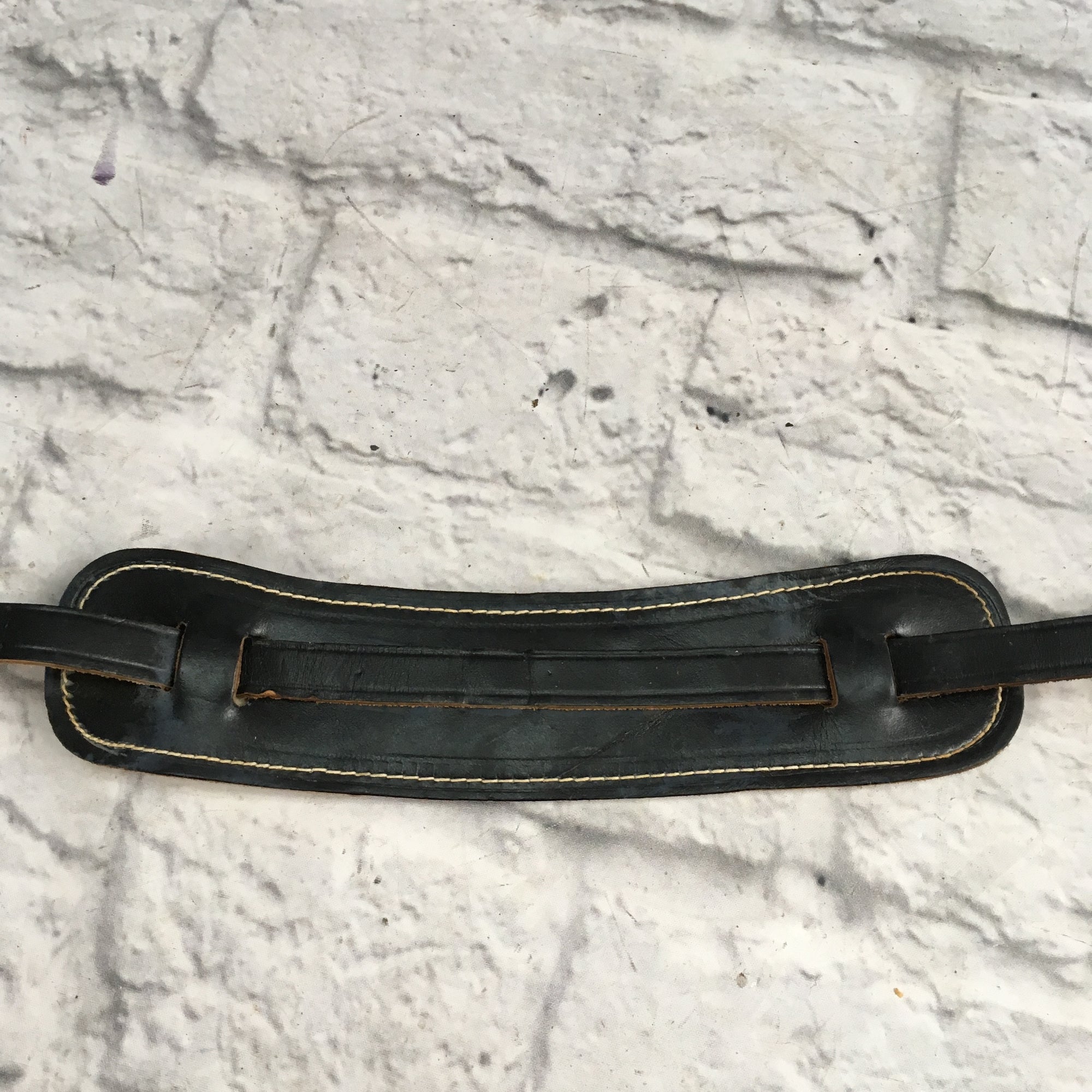 Vintage Fender Leather Rockabilly Guitar Strap