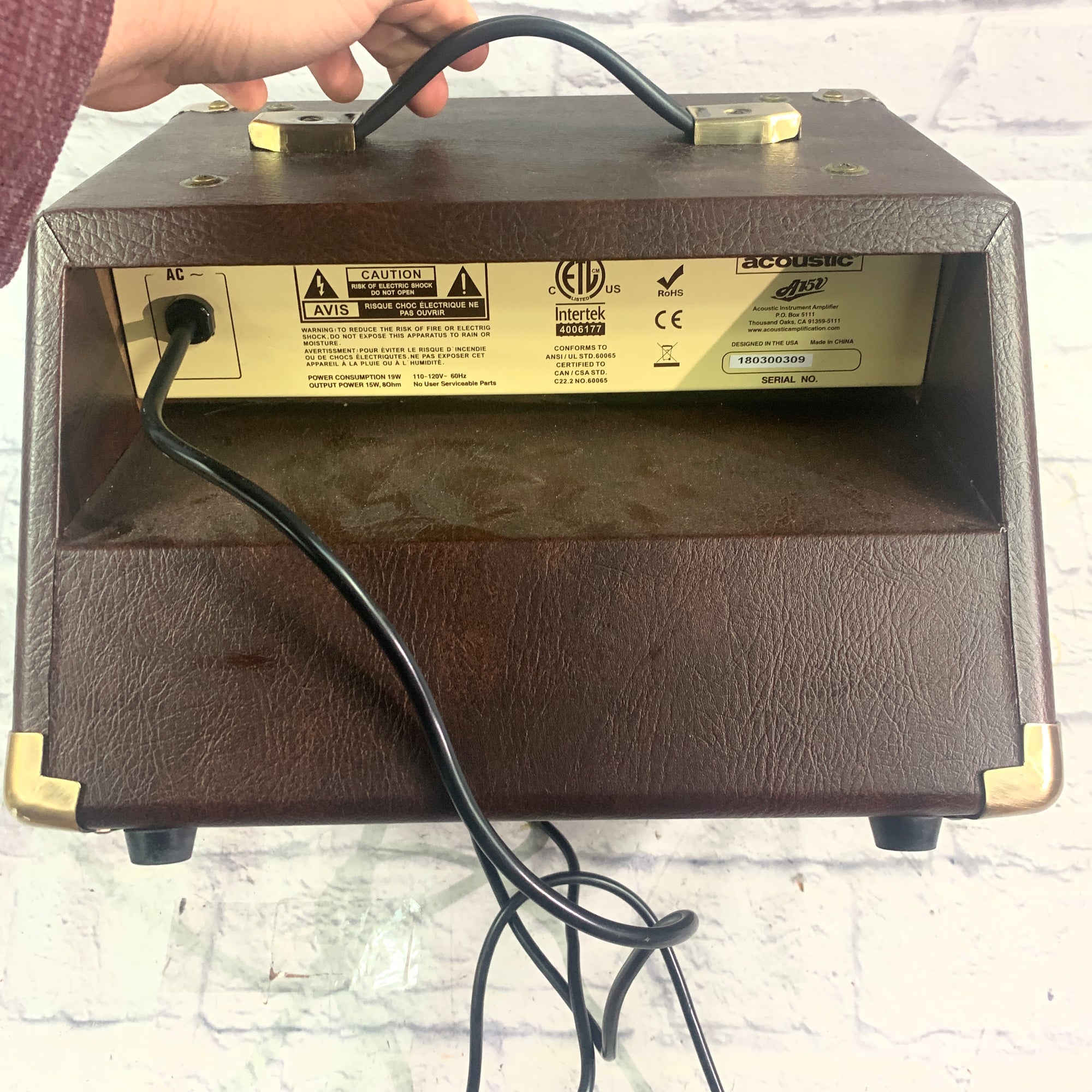 Acoustic A15v Guitar Combo