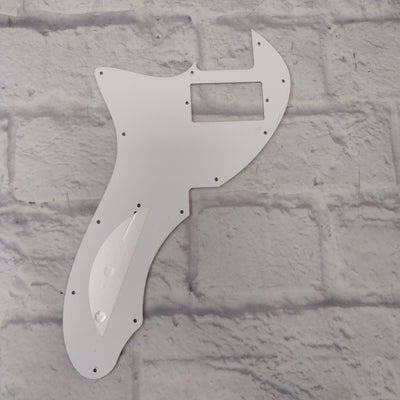 Unknown Thinline Telecaster Pickguard with Humbucker Cutout at Neck