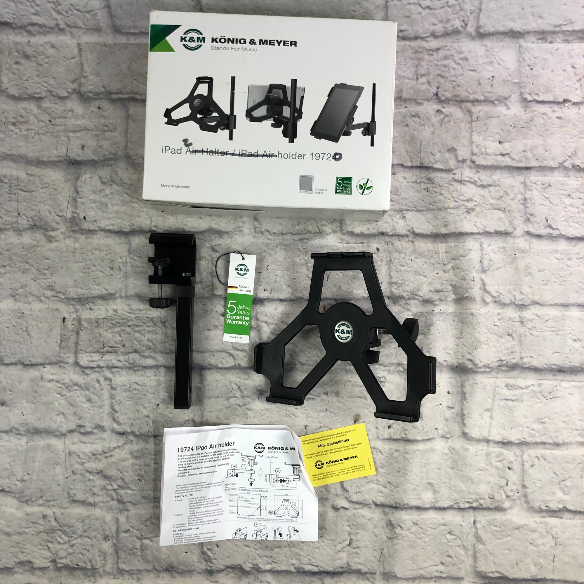 K&M Ipad 2 Holder for Mic Stand