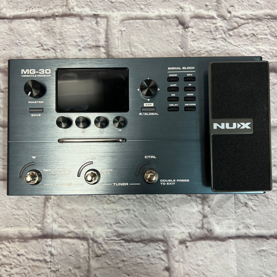 NuX MG-30 Versatile Modeler Guitar Processor