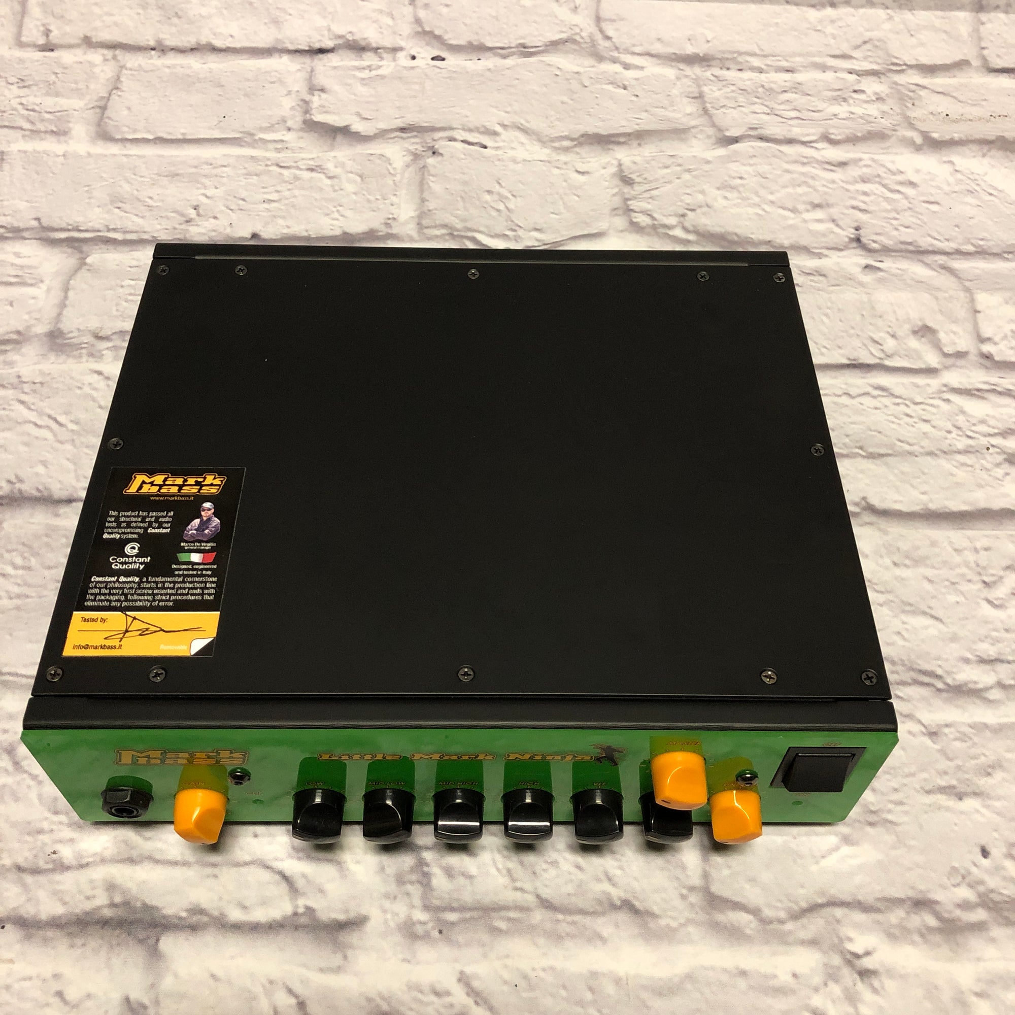 Markbass Little Mark Ninja Bass Amp Head
