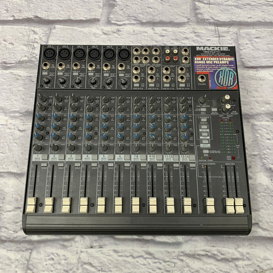 Mackie 1402-VLZ Pro 14-Channel Mic/Line Mixer