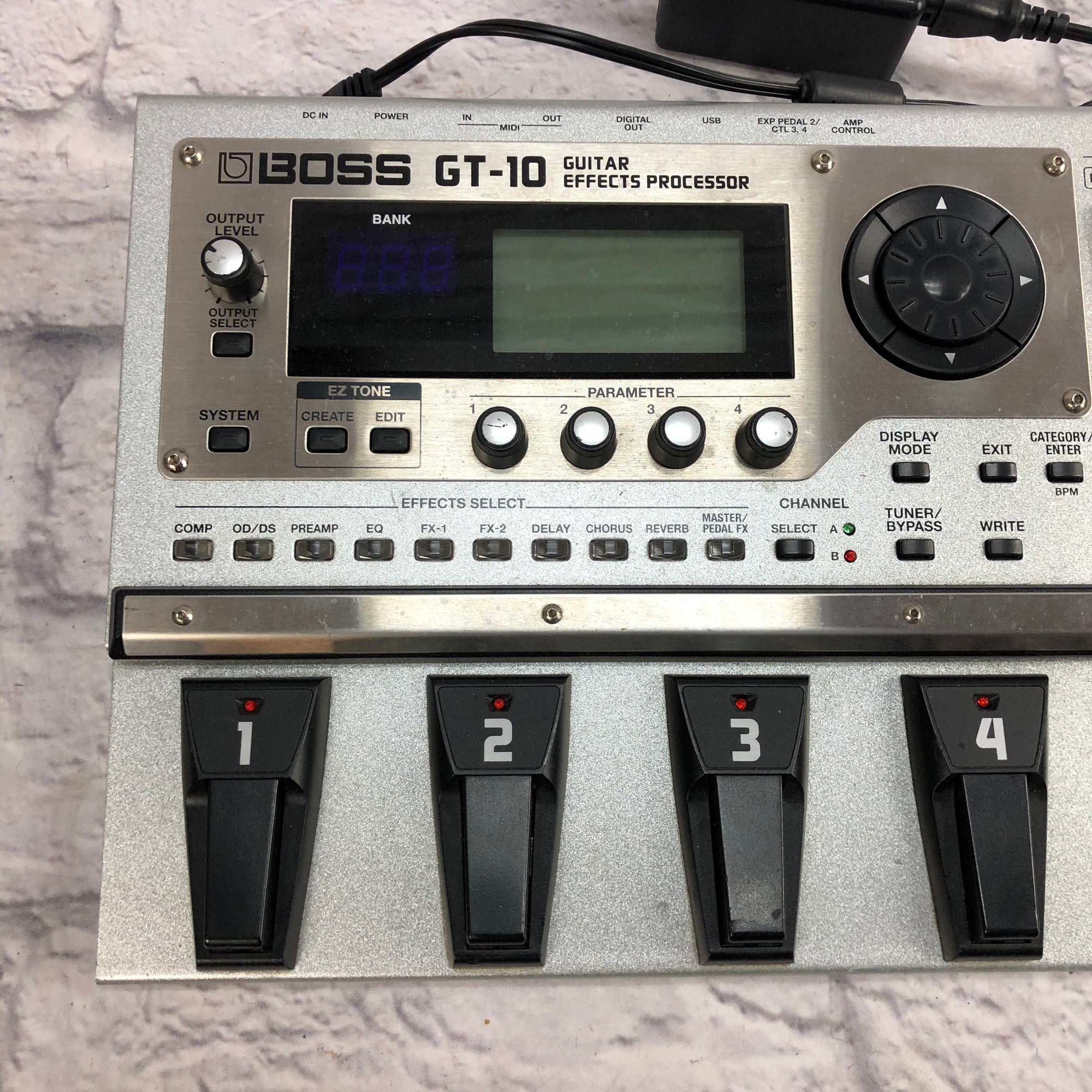 boss gt-10 bass pedal ** Boss GT-10 Multi Effects Pedal