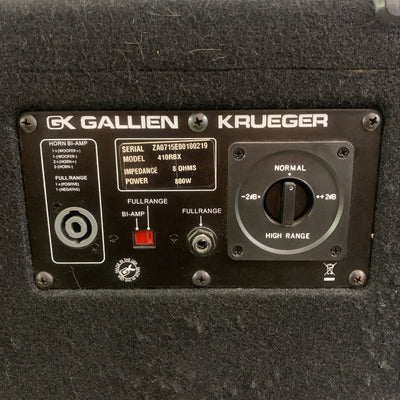 Gallien-Krueger 410 RBX Bass Cabinet