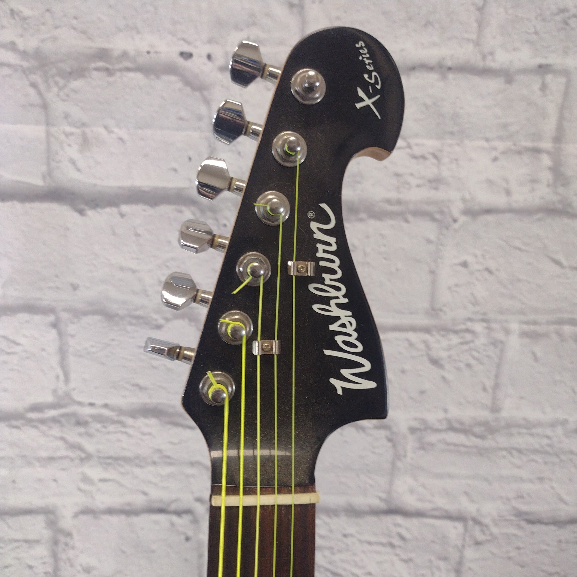 Washburn X Series Skull Graphic Electric Guitar - Evolution Music