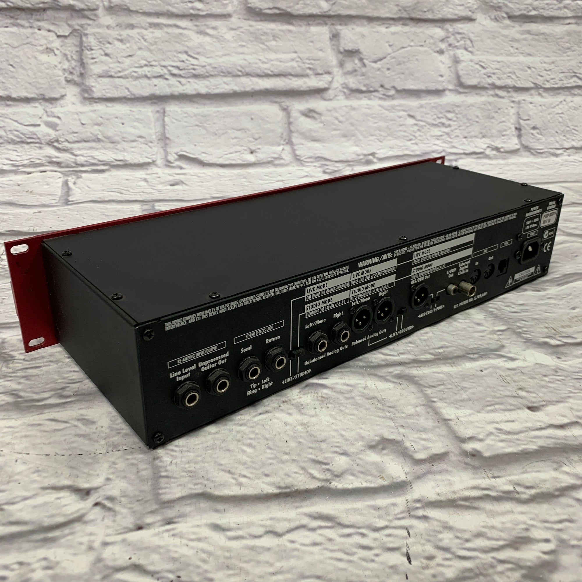 Line 6 POD Pro Rackmount Multi-Effect and Amp Modeler