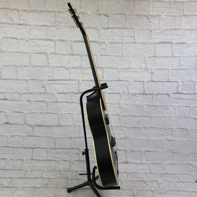 The Loar LH-309 BKM Hollowbody Electric - Matte Black
