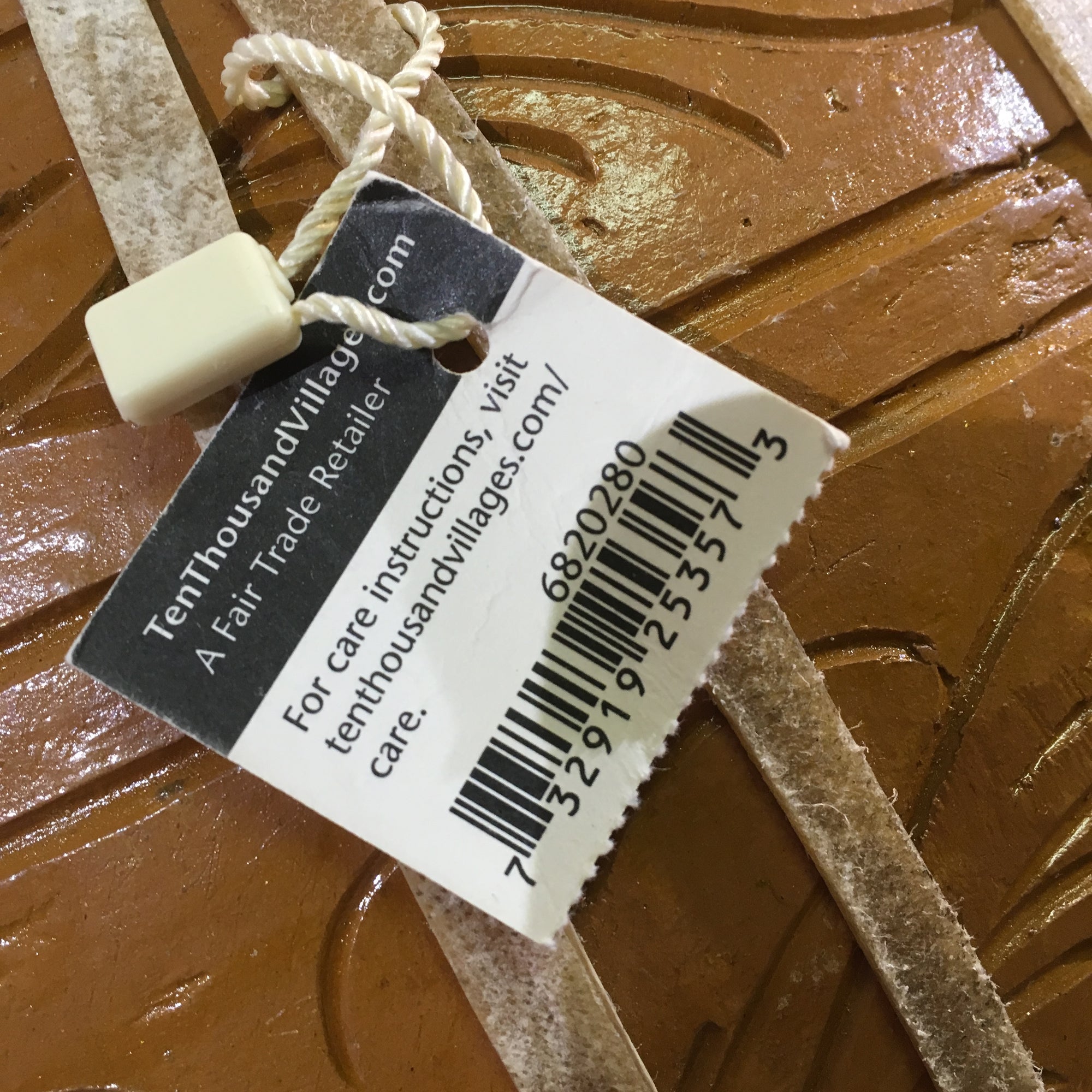 Ten Thousand Villages 9in Baul Drum