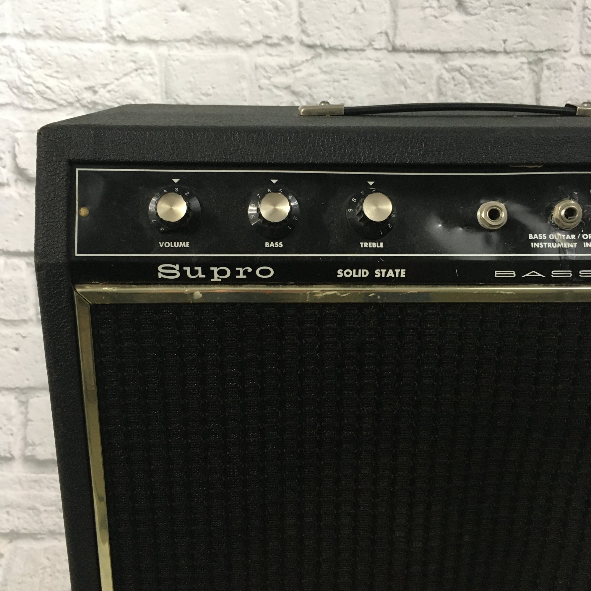 Vintage Supro Bass Guitar Combo Amp