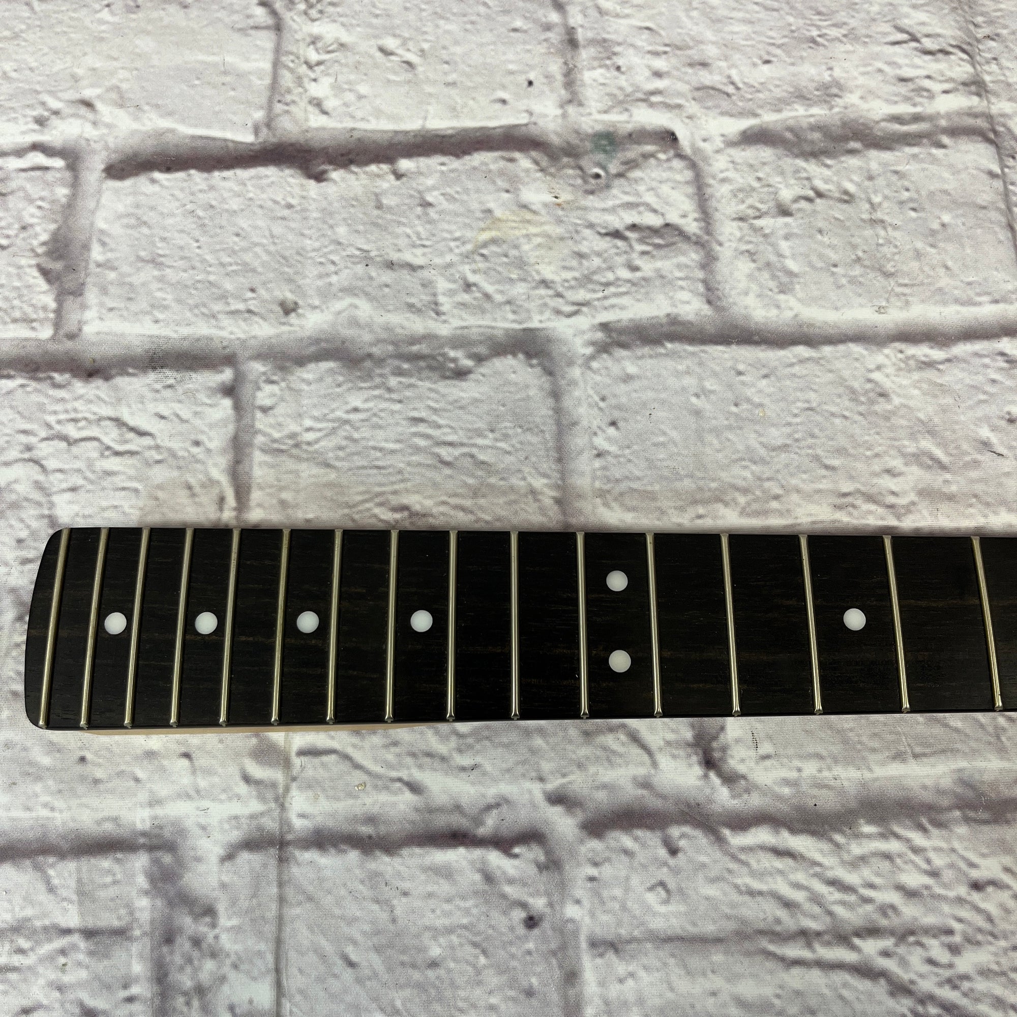 Mighty Mite 22 Fret Ebony Fretboard Guitar Neck w/ Top Nut