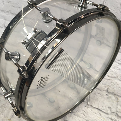 Spaun 14x5.5 Clear Acrylic Snare Drum