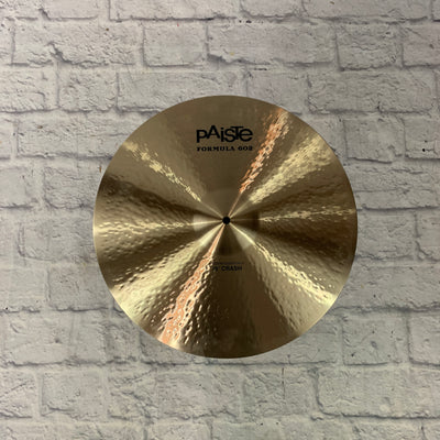 Paiste Formula 602 Modern Essentials 19 Crash Cymbal As-Is