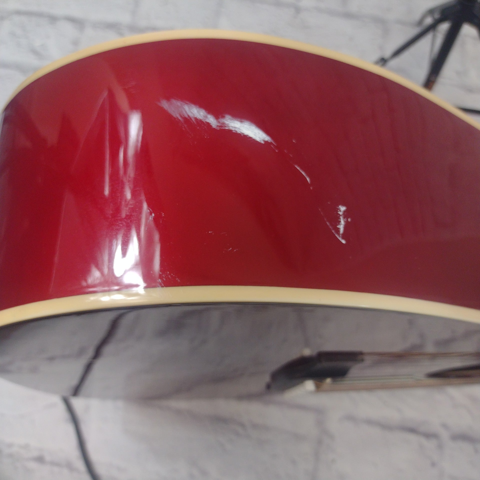 Fender SCE Sonoran Candy Apple Red Acoustic Guitar