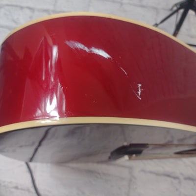 Fender SCE Sonoran Candy Apple Red Acoustic Guitar