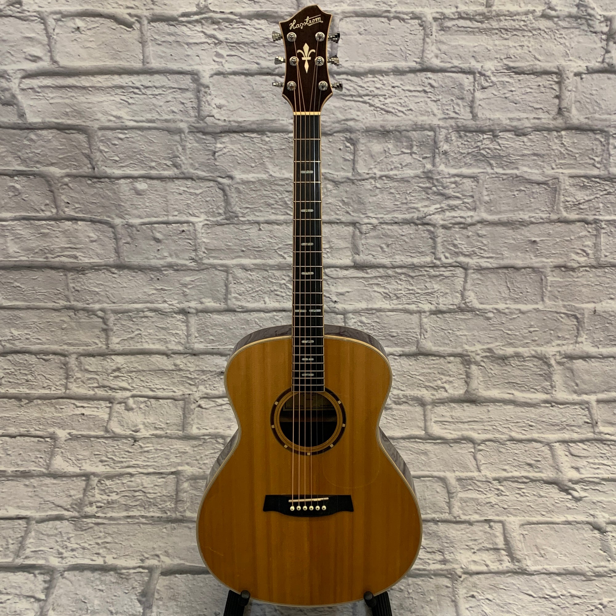 Vintage Hagstrom Dalarna DAGRA Acoustic Guitar 1970's
