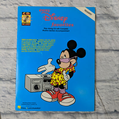 Easy Disney Favorites Trumpet Sheet Music Book