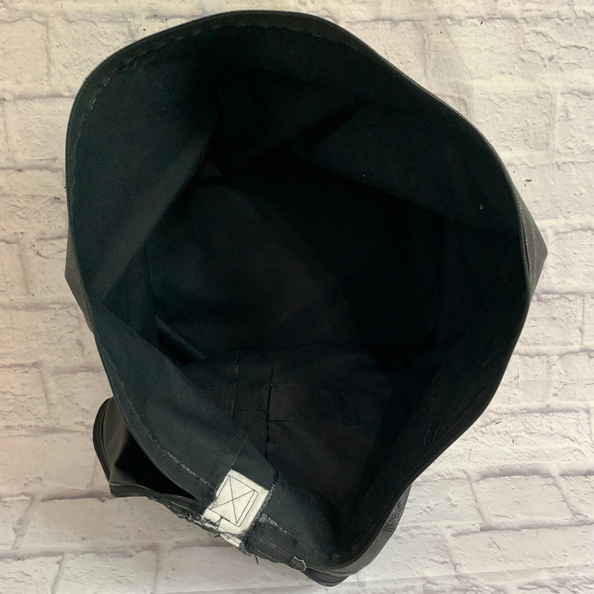Unknown Leather Travel Bag 17 x 17