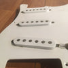 Loaded Strat Pickguard Missing 1 Potentiometer