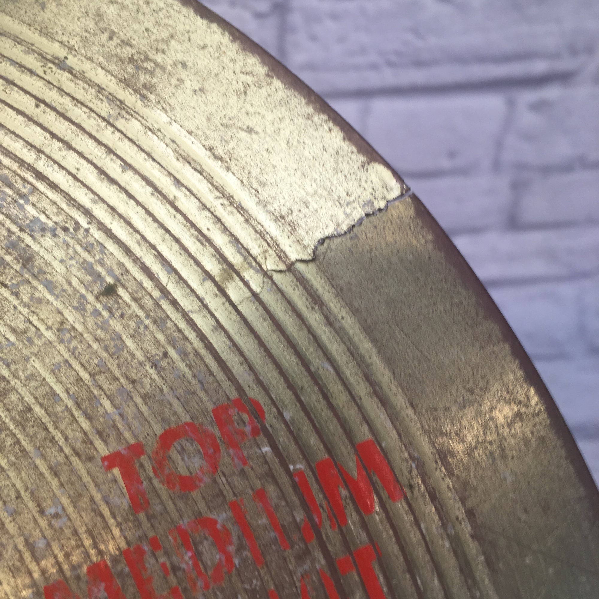 Camber III 14in Medium Hi Hat Cymbal Pair (cracked)