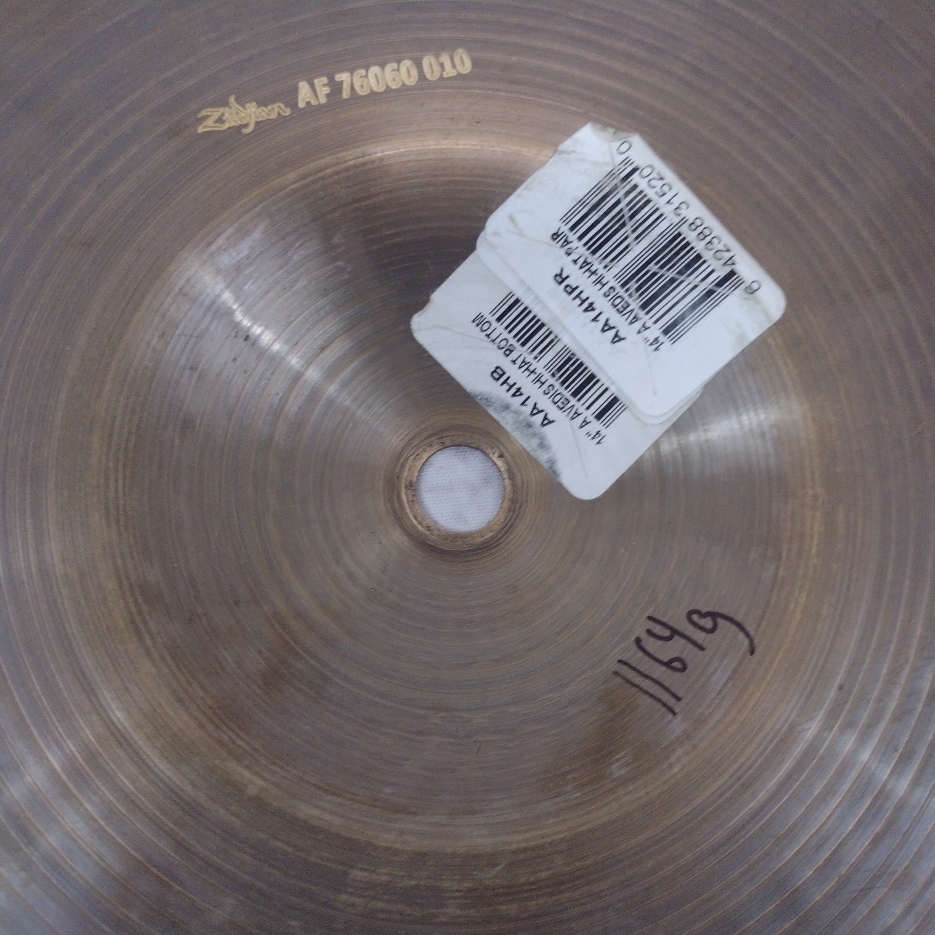Zildjian 14 Avedis Hi Hat Cymbal Pair Recent
