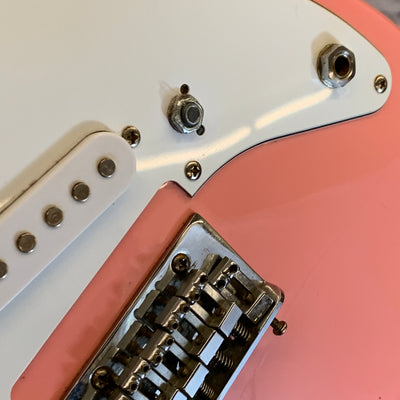 Harmony Short Scale Project Guitar Pink