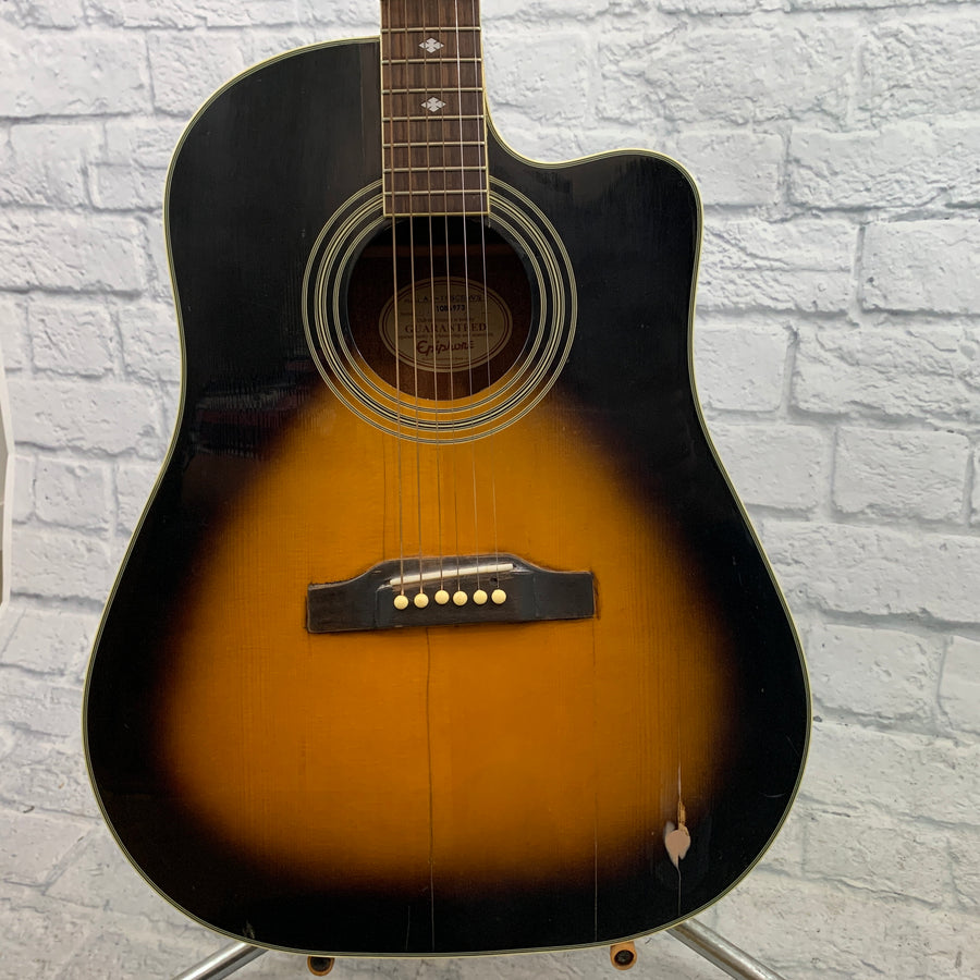 Epiphone AJ-18SCE Acoustic Guitar AS IS
