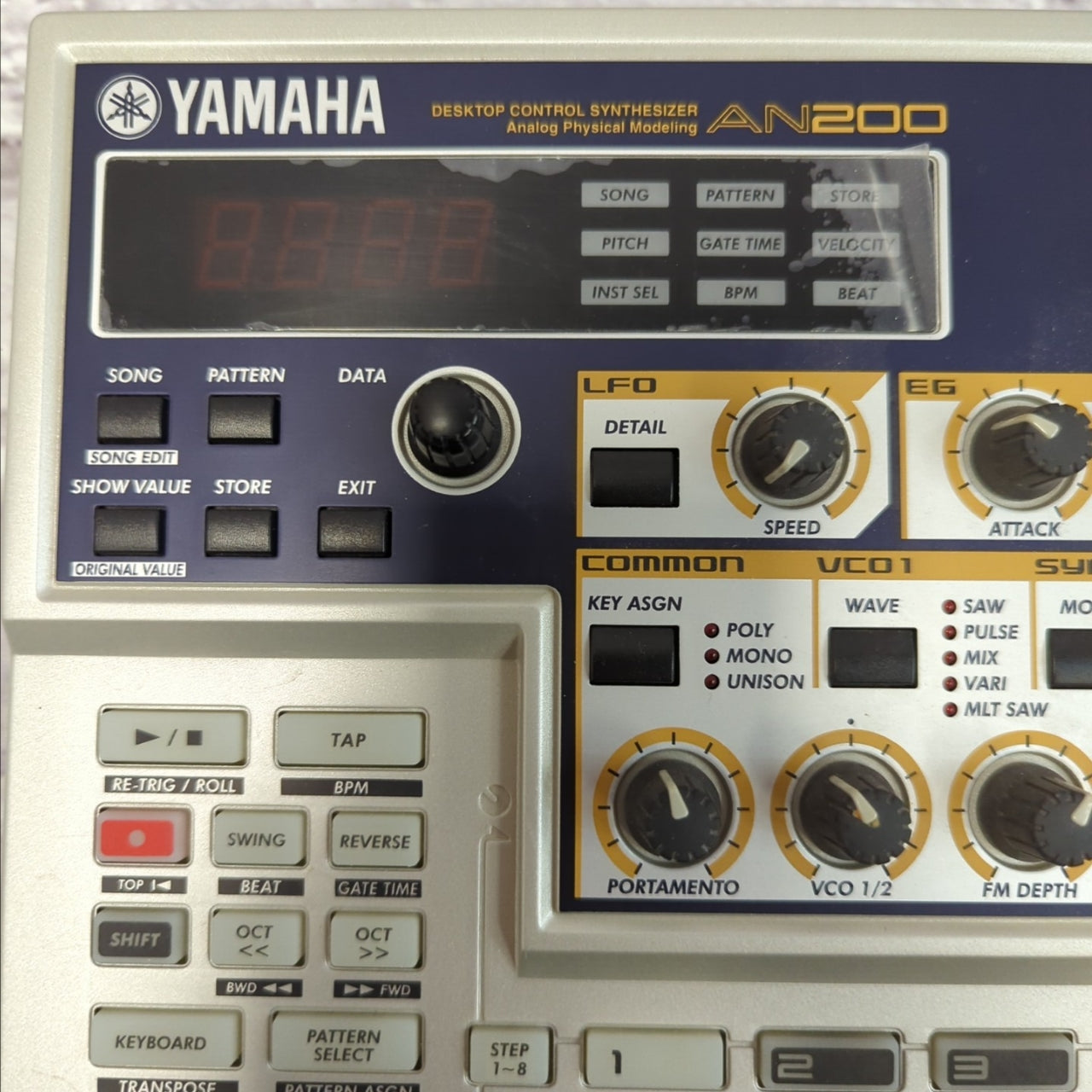 アナログシンセ　YAMAHA ヤマハ　AN200 Yamaha AN200 Desktop Control Synthesizer Not Tested | eBay