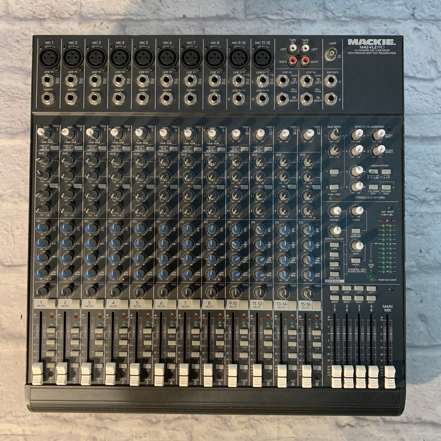 Mackie 1642-VLZ Pro 16-Channel Mic / Line Mixer