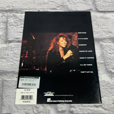 Mariah Carey Unplugged Piano Vocal Guitar