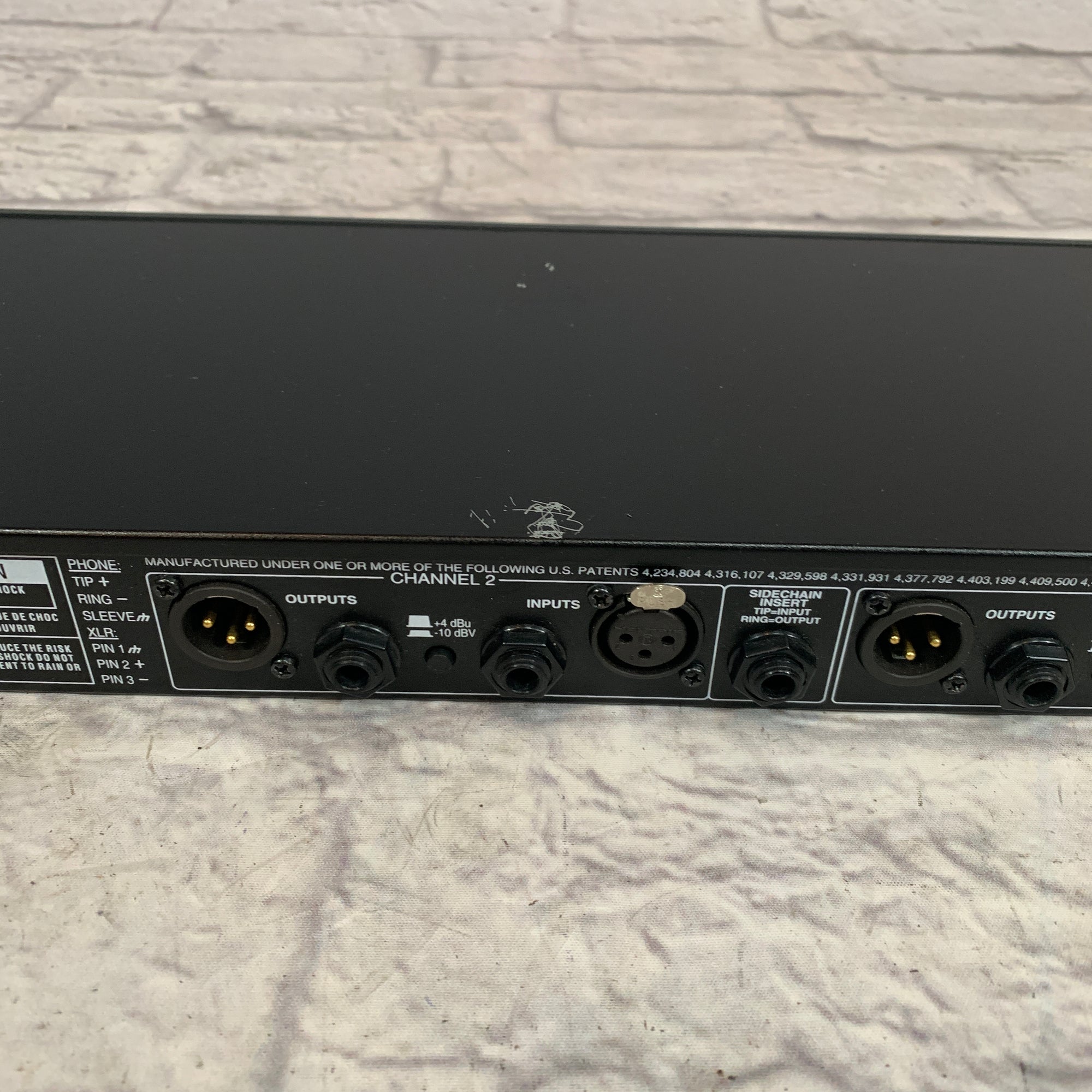 dbx 266XL Compressor/Gate - Evolution Music