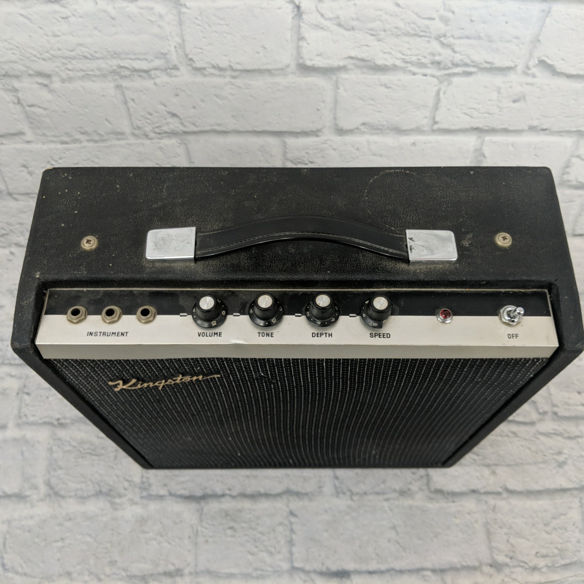 その他 m&m&m's - m&m,s Kingston Solid State Guitar Amplifier MIJ Teisco 1970's