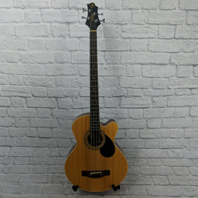 Samick Greg Bennett Ab-2 Electric Acoustic Bass Guitar