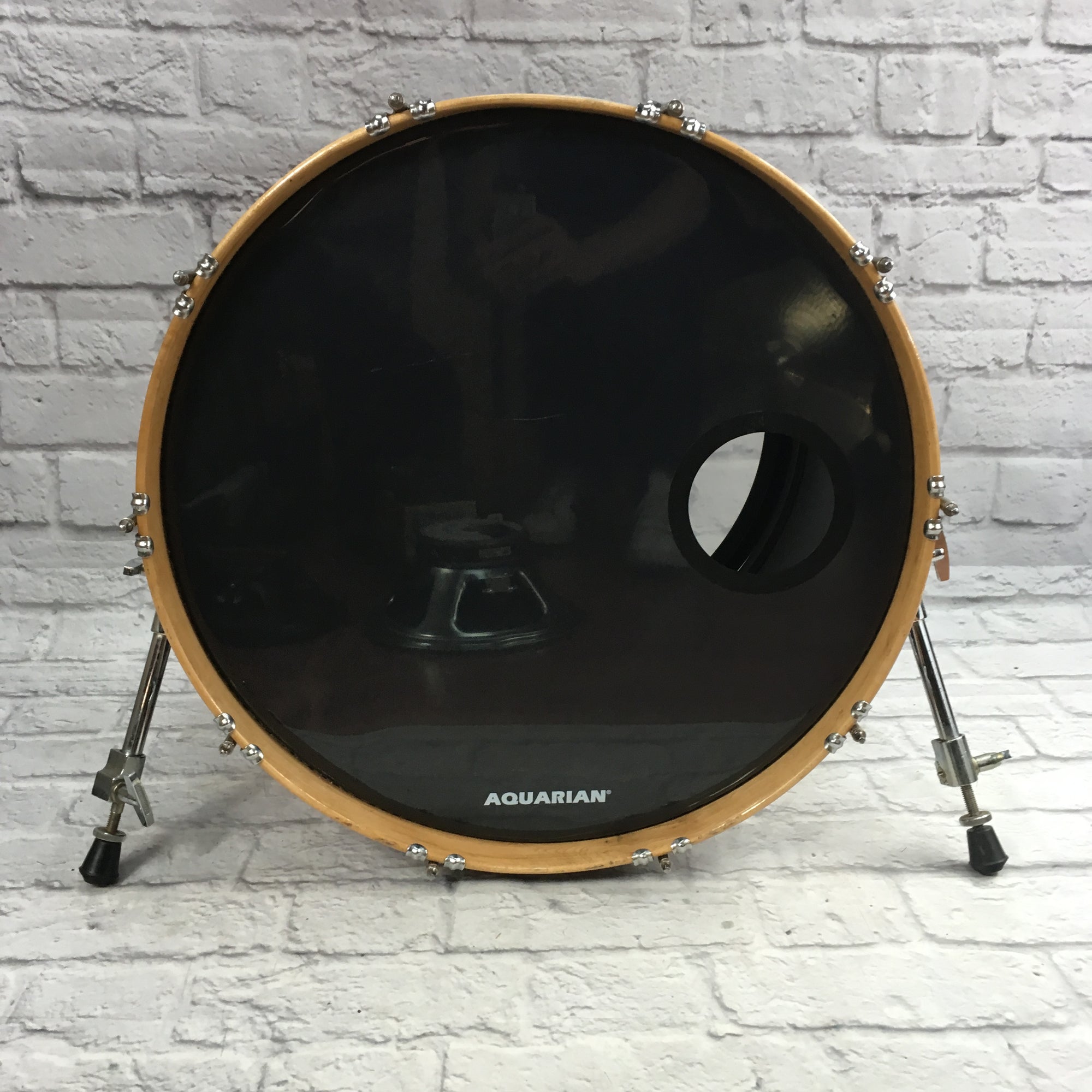 Vintage 1960 - 1963 Ludwig 22x14 Purple Bass Drum