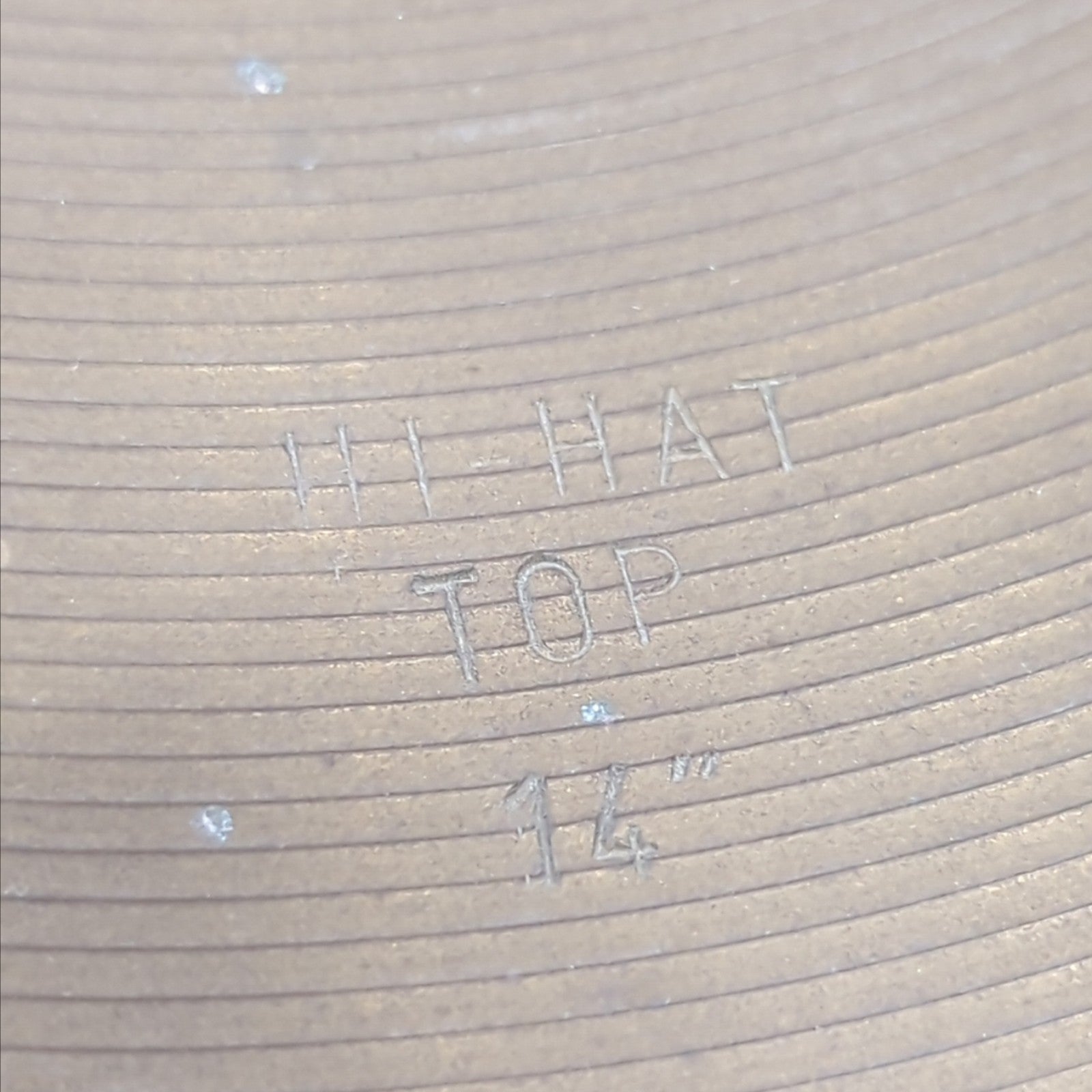 Amati Kraslice 14 Hi Hat Cymbal Pair