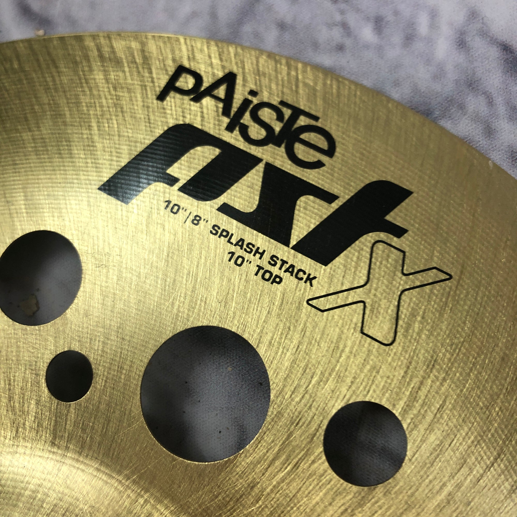 Paiste PST X 10/8 Splash Cymbal Stack