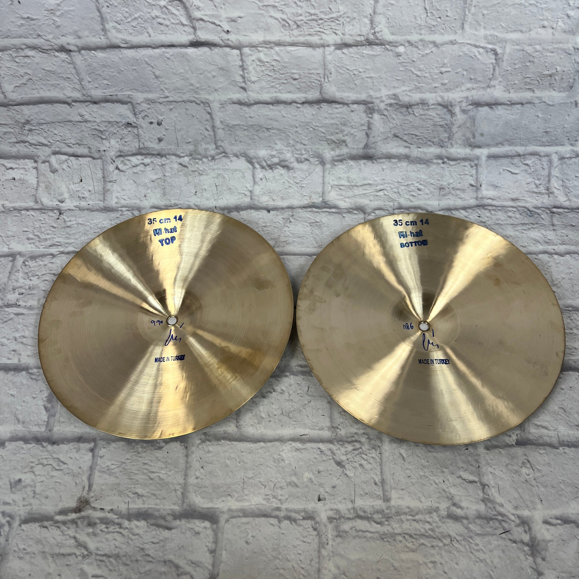 Bosphorus 14 Hi Hat Cymbal Pair