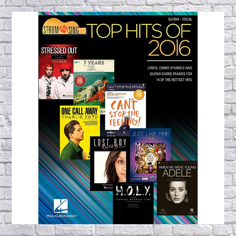 Hal Leonard Top Hits of 2016 - Strum and Sing
