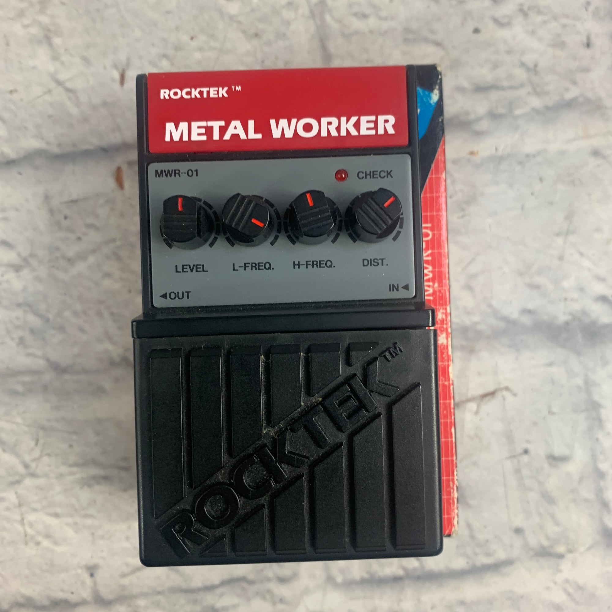 Rocktek MWR-01 Metal Worker Distortion Pedal - Evolution Music