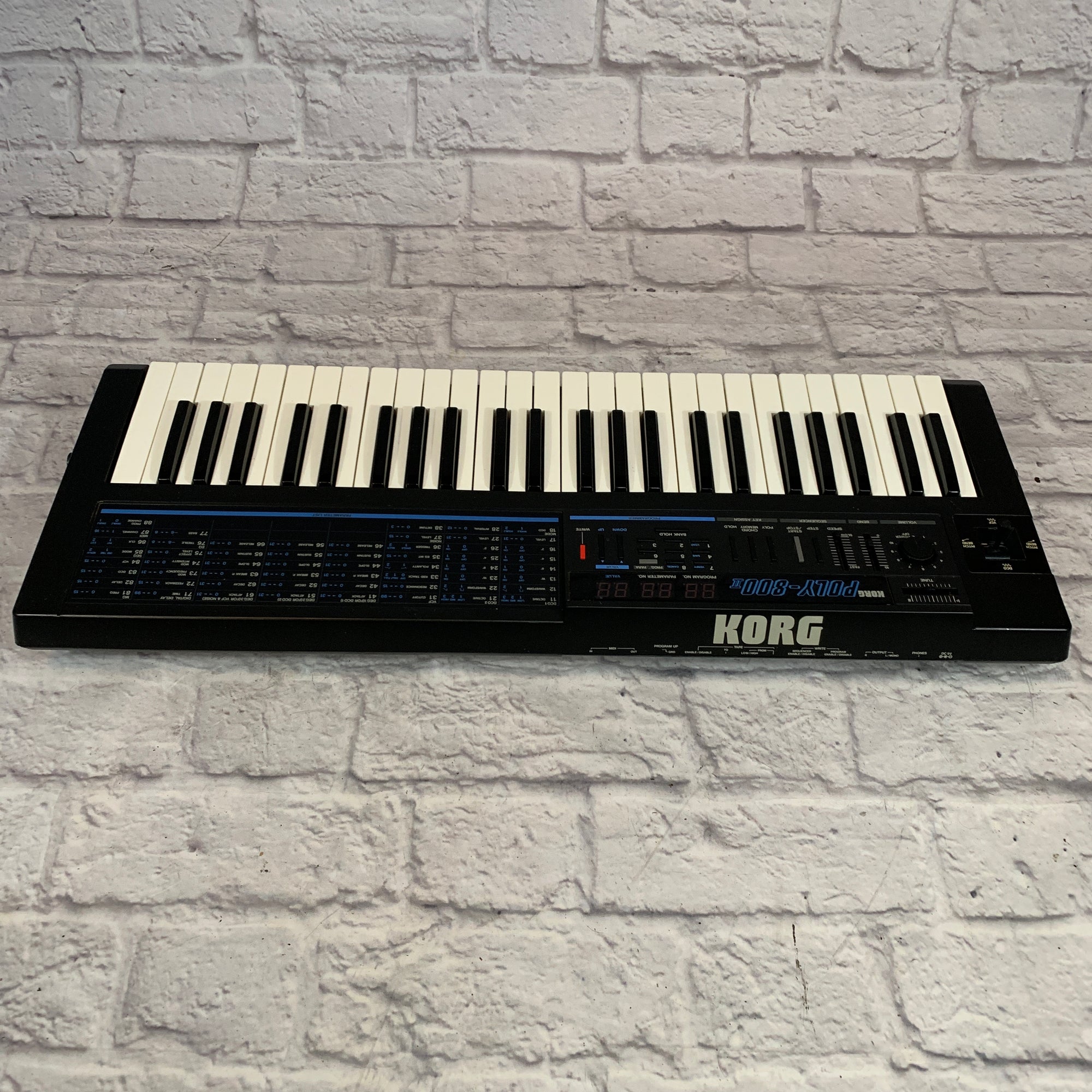 Korg Poly-800 II Analog Synthesizer