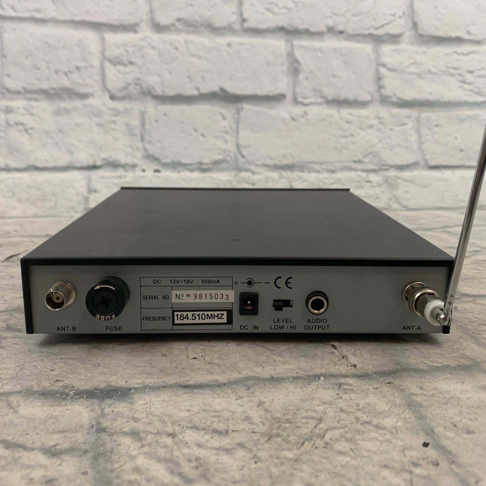 Jensen JW-201H Trudy Wireless Microphone System