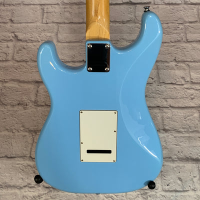 ** Vintage V6LB Light Blue S Style Electric Guitar