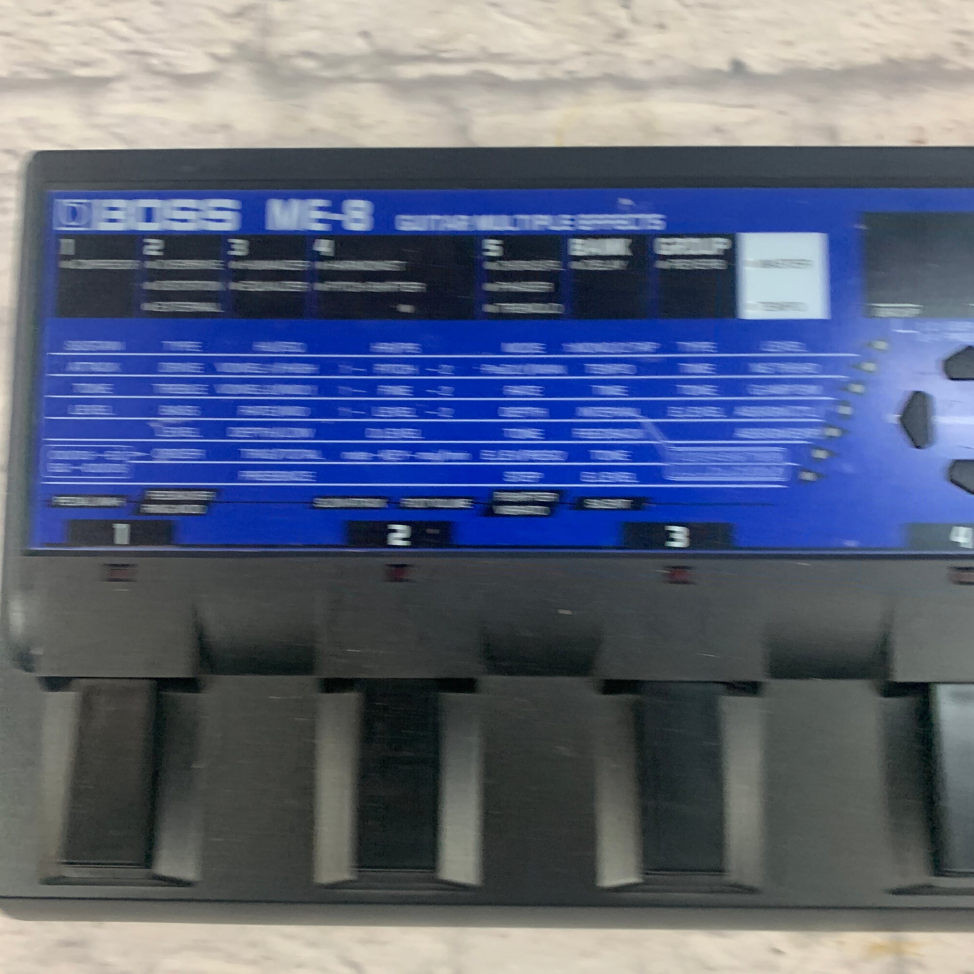 Boss ME-8 Guitar Multi Effects Pedals - Evolution Music
