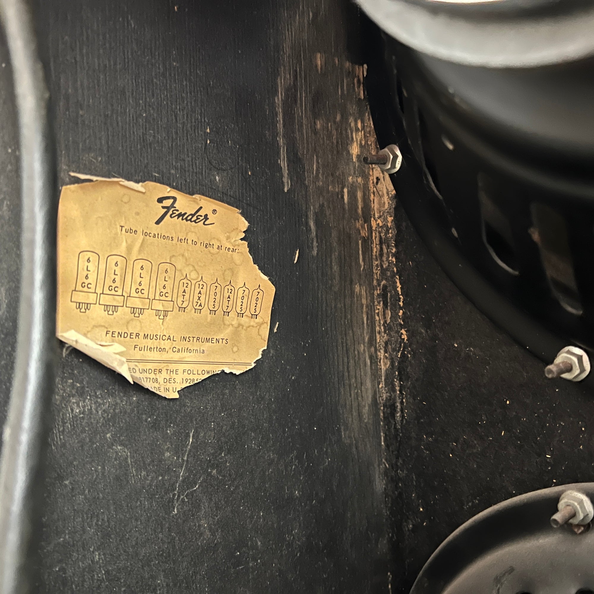 1970's Vintage Fender Quad Reverb 4x12 Guitar Combo Amp