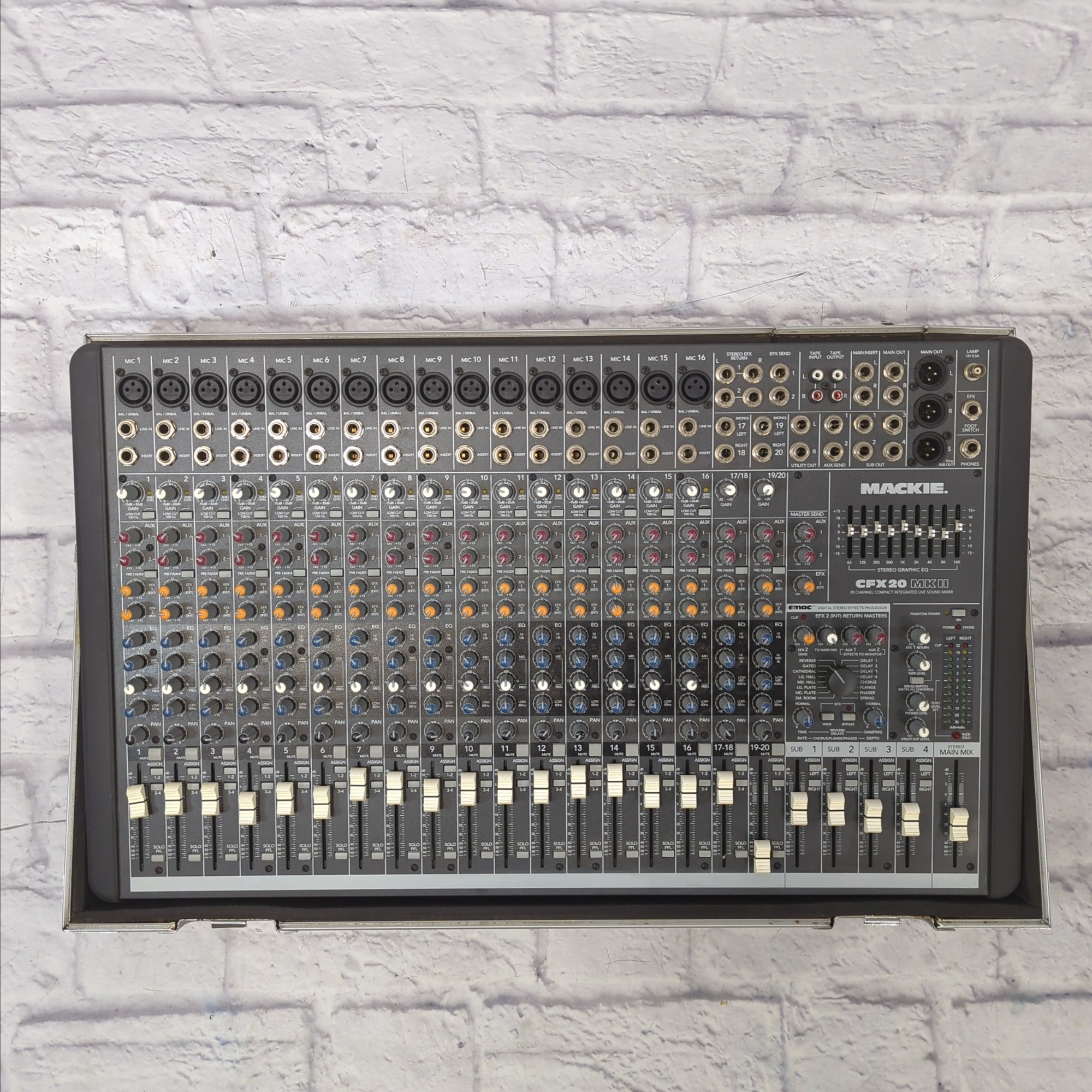 MACKIE CFX 20 MK II アナログミキサー Mackie CFX20MK2 20 Channel Mixer CFX20-MKII B&H Photo Video