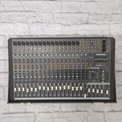 Mackie CFX20 MKII Mixer With Effects and Road Case