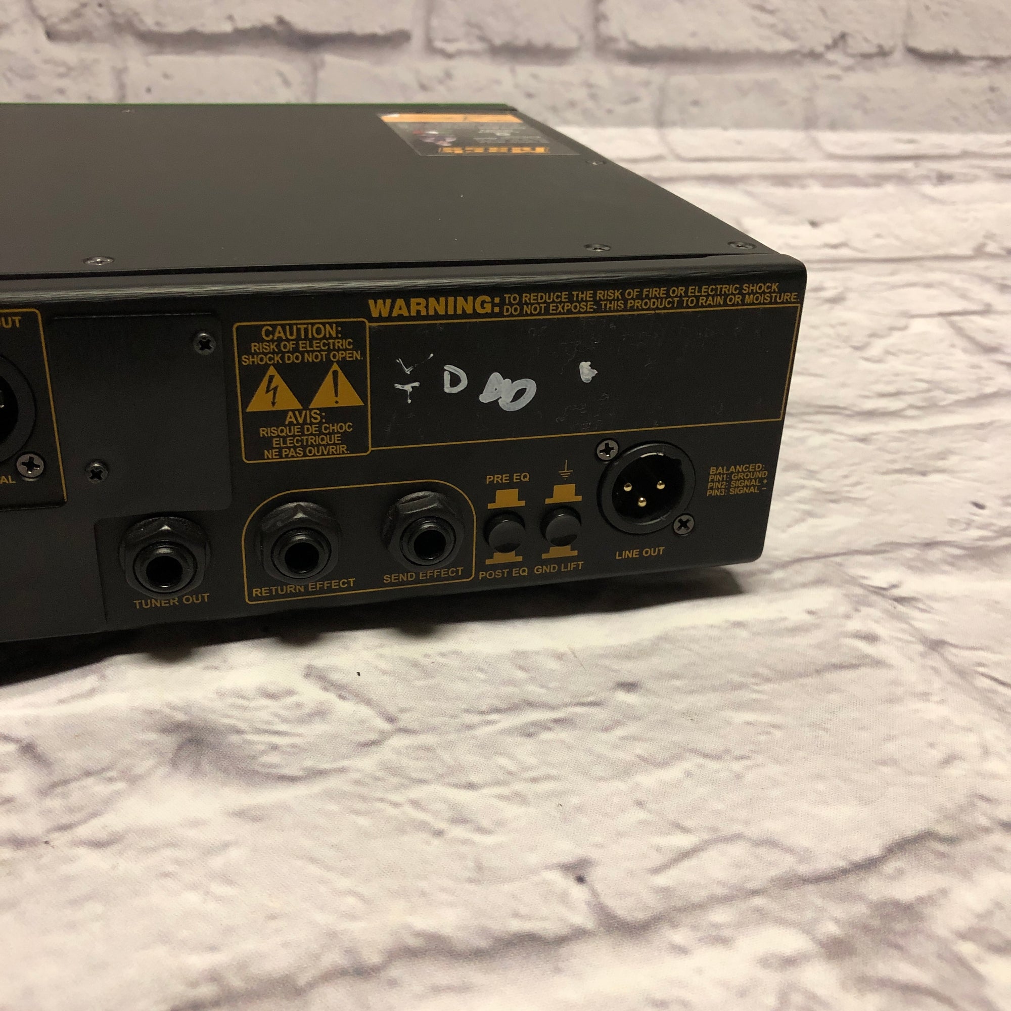 Markbass Little Mark Ninja Bass Amp Head