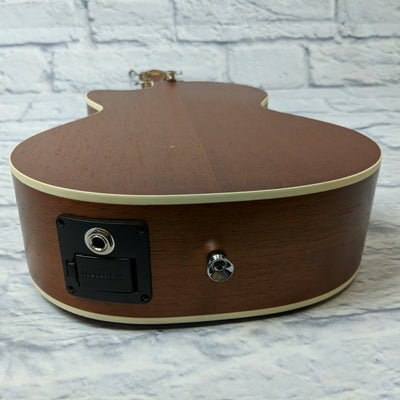 Lanikai MA-CET Mahogany Cutaway Ukulele with Fishman Pickup System