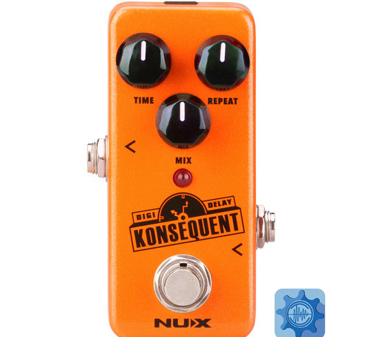 NuX NDD-2 Konsequent Multi Tap Mini Delay Pedal